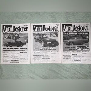 Auto Restorer Magazines: Volume 12, 2000 (May, June, July)